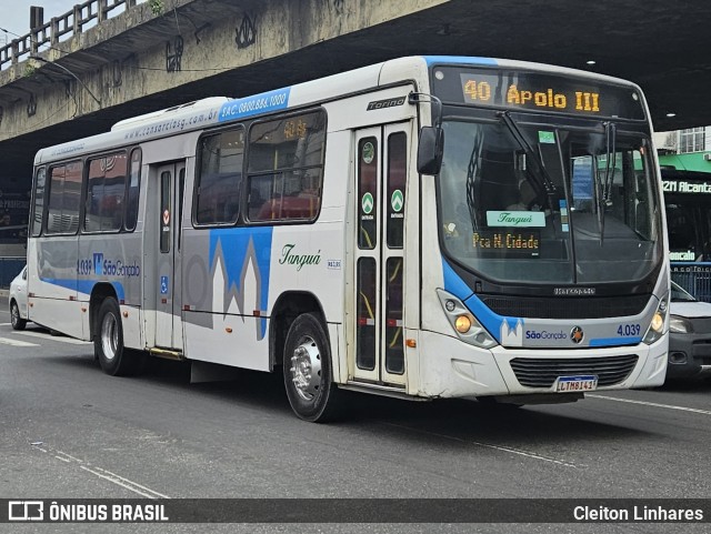 Expresso Tanguá 4.039 na cidade de São Gonçalo, Rio de Janeiro, Brasil, por Cleiton Linhares. Número da foto: #12760181.