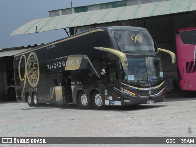 Viação Garcia 96011 na cidade de Curitiba, Paraná, Brasil, por GDC __39AM. Número da foto: #12758748.