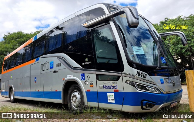 Expresso União 10410 na cidade de São Paulo, São Paulo, Brasil, por Carlos Júnior. Número da foto: #12761146.