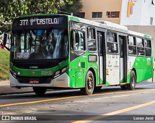 VB Transportes e Turismo 3318 na cidade de Campinas, São Paulo, Brasil, por Lucas Jacó. Número da foto: #12758946.