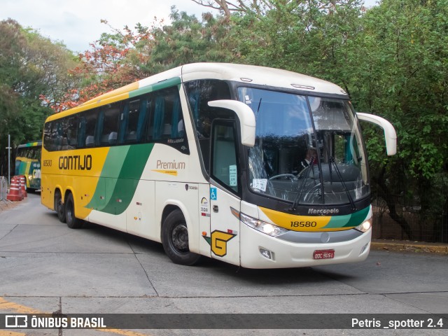 Empresa Gontijo de Transportes 18580 na cidade de São Paulo, São Paulo, Brasil, por Petris _spotter 2.4. Número da foto: #12761036.