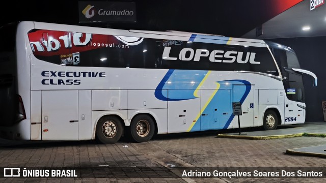 LopeSul Transportes - Lopes e Oliveira Transportes e Turismo - Lopes Sul 2084 na cidade de Paranaíba, Mato Grosso do Sul, Brasil, por Adriano Gonçalves Soares Dos Santos. Número da foto: #12758361.