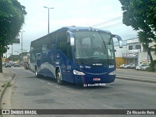 OnTime Transportadora Turística RJ 583.011 na cidade de Rio de Janeiro, Rio de Janeiro, Brasil, por Zé Ricardo Reis. Número da foto: #12758918.