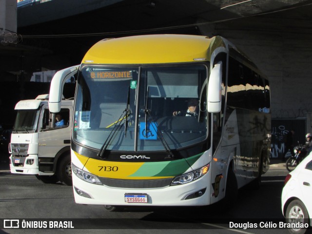 Empresa Gontijo de Transportes 7130 na cidade de Belo Horizonte, Minas Gerais, Brasil, por Douglas Célio Brandao. Número da foto: #12760734.