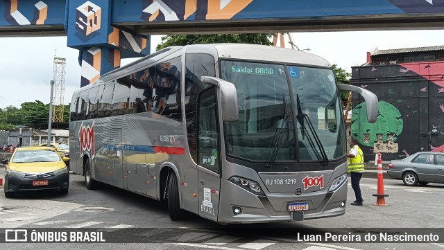 Auto Viação 1001 RJ 108.1219 na cidade de Rio de Janeiro, Rio de Janeiro, Brasil, por Luan Pereira do Nascimento. Número da foto: #12759744.
