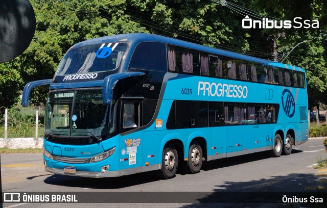 Auto Viação Progresso 6039 na cidade de Salvador, Bahia, Brasil, por Ônibus Ssa. Número da foto: #12761176.