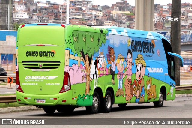 Viação Águia Branca RJ 544.032 na cidade de Salvador, Bahia, Brasil, por Felipe Pessoa de Albuquerque. Número da foto: #12759910.