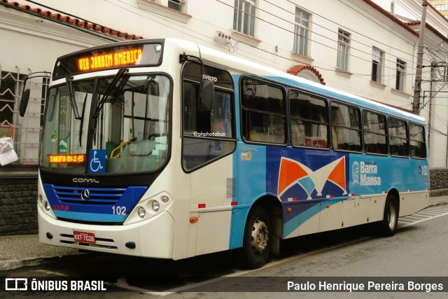 Colitur Transportes Rodoviários 102 na cidade de Barra Mansa, Rio de Janeiro, Brasil, por Paulo Henrique Pereira Borges. Número da foto: #12760299.
