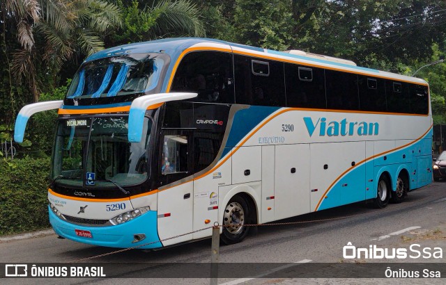Viatran - Viação TransBrasília 5290 na cidade de Salvador, Bahia, Brasil, por Ônibus Ssa. Número da foto: #12761134.