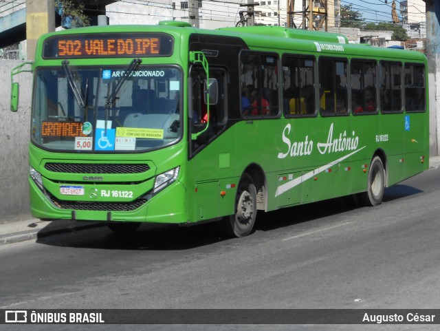 Transportes Santo Antônio RJ 161.122 na cidade de Duque de Caxias, Rio de Janeiro, Brasil, por Augusto César. Número da foto: #12760689.