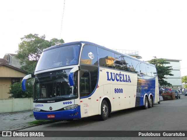 Lucélia Transportes 8000 na cidade de Guaratuba, Paraná, Brasil, por Paulobuss  Guaratuba. Número da foto: #12759502.