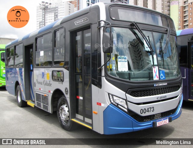 Viação Cidade de Caieiras 00473 na cidade de Barueri, São Paulo, Brasil, por Wellington Lima. Número da foto: #12761164.