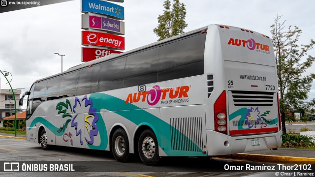 Autotur 7720 na cidade de Pachuca de Soto, Hidalgo, México, por Omar Ramírez Thor2102. Número da foto: #12759479.