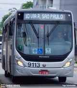 BluMob - Concessionária de Transporte Urbano de Blumenau 9113 na cidade de Blumenau, Santa Catarina, Brasil, por Iago Scheineider. Número da foto: #12760410.