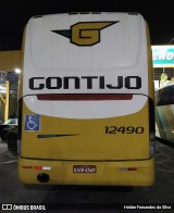 Empresa Gontijo de Transportes 12490 na cidade de Perdões, Minas Gerais, Brasil, por Helder Fernandes da Silva. Número da foto: #12760212.