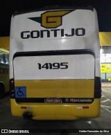 Empresa Gontijo de Transportes 14195 na cidade de Perdões, Minas Gerais, Brasil, por Helder Fernandes da Silva. Número da foto: #12760248.