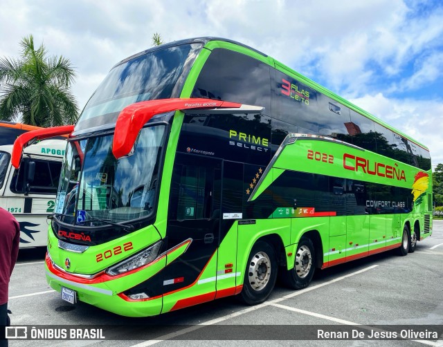 Autobuses Cruceña 2022 na cidade de Barueri, São Paulo, Brasil, por Renan De Jesus Oliveira. Número da foto: #12762102.