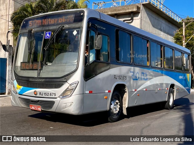Rio Ita RJ 152.675 na cidade de Niterói, Rio de Janeiro, Brasil, por Luiz Eduardo Lopes da Silva. Número da foto: #12761935.
