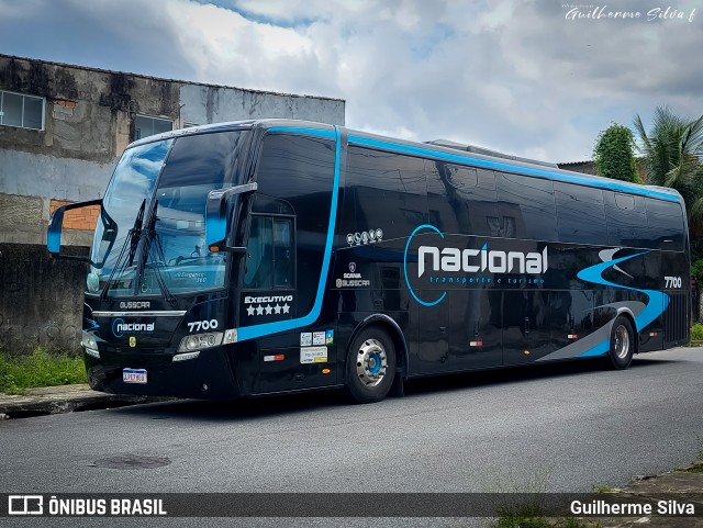 Nacional Transporte e Turismo 7700 na cidade de Praia Grande, São Paulo, Brasil, por Guilherme Silva. Número da foto: #12763114.