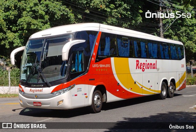 Viação Regional 2285 na cidade de Salvador, Bahia, Brasil, por Ônibus Ssa. Número da foto: #12761200.