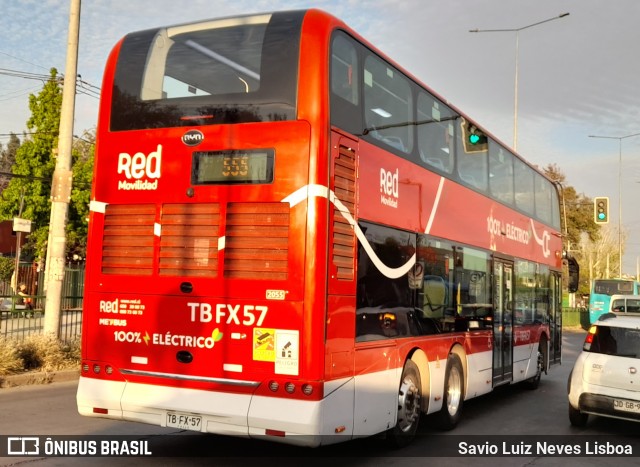 Metbus 2055 na cidade de Santiago, Santiago, Metropolitana de Santiago, Chile, por Savio Luiz Neves Lisboa. Número da foto: #12761385.