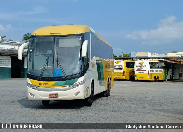 Empresa Gontijo de Transportes 18180 na cidade de Aracaju, Sergipe, Brasil, por Gladyston Santana Correia. Número da foto: #12761318.