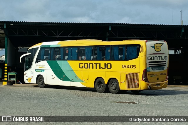 Empresa Gontijo de Transportes 18405 na cidade de Aracaju, Sergipe, Brasil, por Gladyston Santana Correia. Número da foto: #12761319.