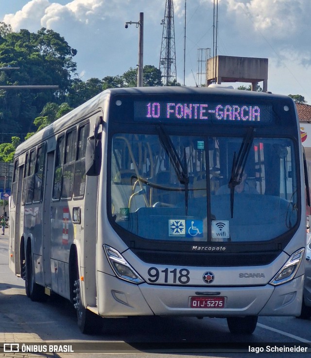 BluMob - Concessionária de Transporte Urbano de Blumenau 9118 na cidade de Blumenau, Santa Catarina, Brasil, por Iago Scheineider. Número da foto: #12763194.