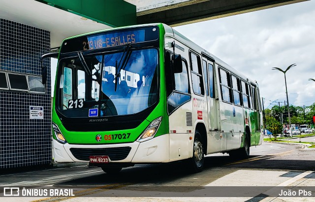 Via Verde Transportes Coletivos 0517027 na cidade de Manaus, Amazonas, Brasil, por João Pbs. Número da foto: #12761242.