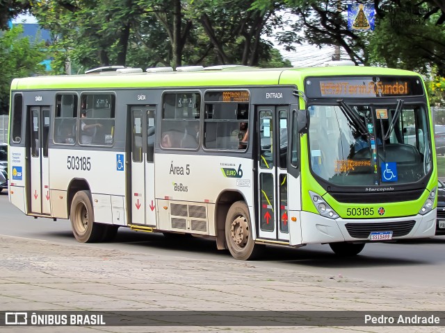BsBus Mobilidade 503185 na cidade de Taguatinga, Distrito Federal, Brasil, por Pedro Andrade. Número da foto: #12761694.