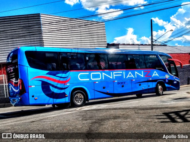 Confianza Transportes 4602 na cidade de Cachoeira Paulista, São Paulo, Brasil, por Apollo Silva. Número da foto: #12763061.