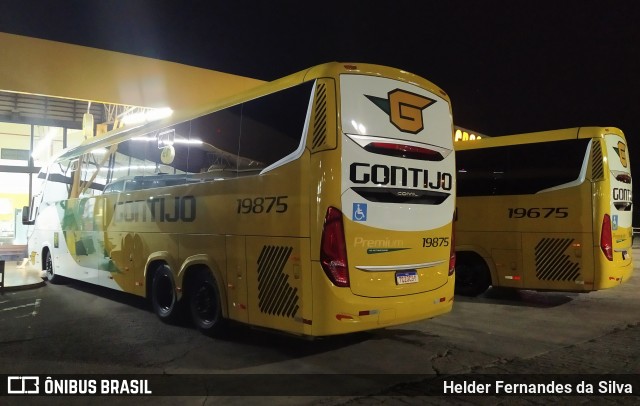 Empresa Gontijo de Transportes 19875 na cidade de Perdões, Minas Gerais, Brasil, por Helder Fernandes da Silva. Número da foto: #12762606.