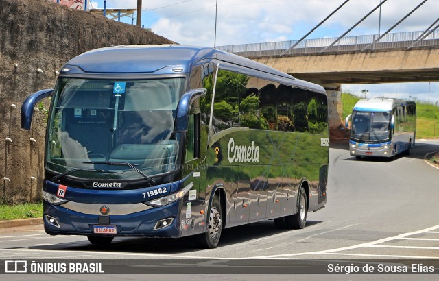 Viação Cometa 719582 na cidade de Campinas, São Paulo, Brasil, por Sérgio de Sousa Elias. Número da foto: #12762925.
