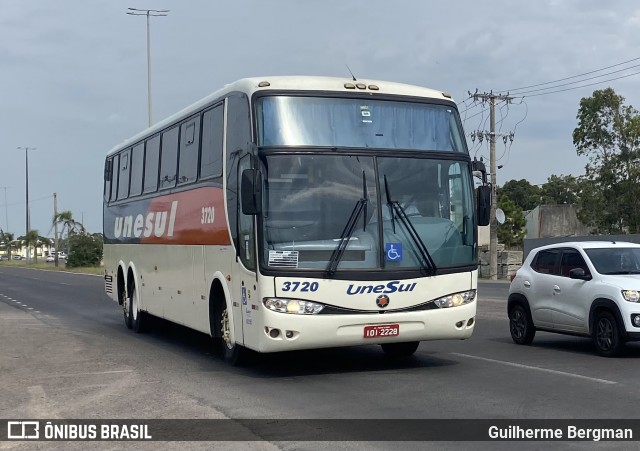 Unesul de Transportes 3720 na cidade de Tramandaí, Rio Grande do Sul, Brasil, por Guilherme Bergman. Número da foto: #12763081.