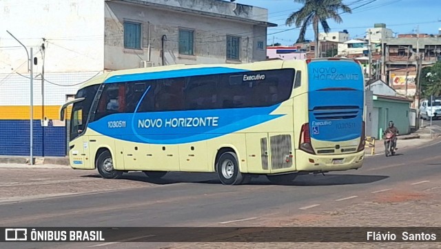 Viação Novo Horizonte 1030511 na cidade de Barra da Estiva, Bahia, Brasil, por Flávio  Santos. Número da foto: #12762283.