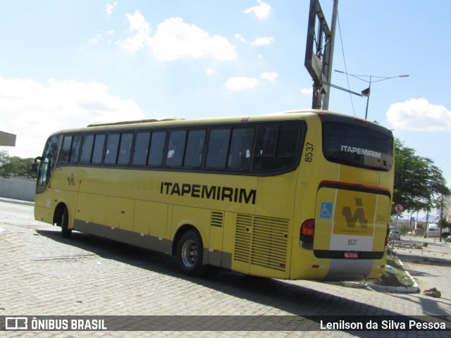 Viação Itapemirim 8537 na cidade de Caruaru, Pernambuco, Brasil, por Lenilson da Silva Pessoa. Número da foto: #12763705.