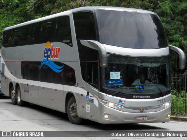 EPTur Turismo 7724 na cidade de São Paulo, São Paulo, Brasil, por Gabriel Oliveira Caldas da Nobrega. Número da foto: #12762236.
