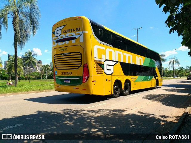 Empresa Gontijo de Transportes 23090 na cidade de Ipatinga, Minas Gerais, Brasil, por Celso ROTA381. Número da foto: #12762204.