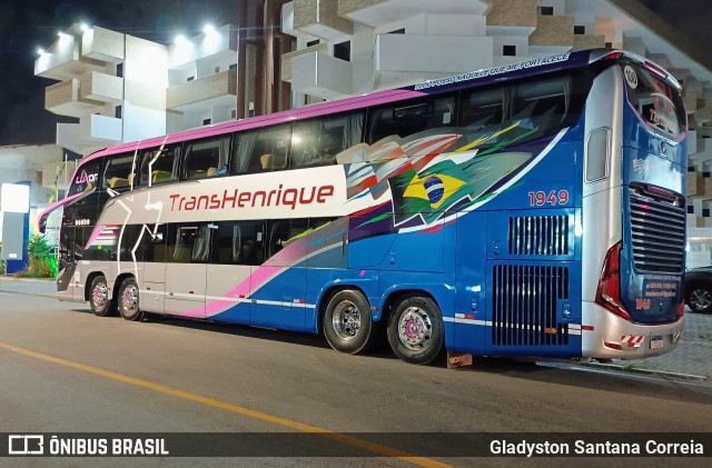 TransHenrique Turismo 1949 na cidade de Aracaju, Sergipe, Brasil, por Gladyston Santana Correia. Número da foto: #12761306.