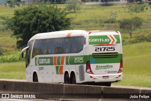 Empresa Gontijo de Transportes 21725 na cidade de Canas, São Paulo, Brasil, por João Felipe. Número da foto: #12762882.