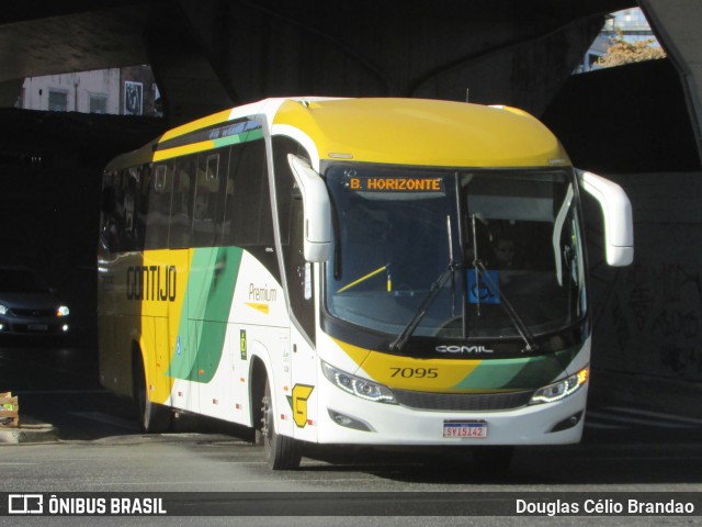 Empresa Gontijo de Transportes 7095 na cidade de Belo Horizonte, Minas Gerais, Brasil, por Douglas Célio Brandao. Número da foto: #12762841.