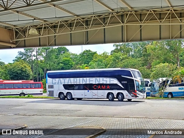 Auto Viação Catarinense 323002 na cidade de Taubaté, São Paulo, Brasil, por Marcos Andrade. Número da foto: #12761917.