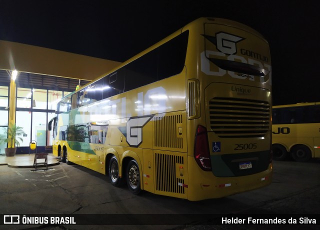 Empresa Gontijo de Transportes 25005 na cidade de Perdões, Minas Gerais, Brasil, por Helder Fernandes da Silva. Número da foto: #12762531.