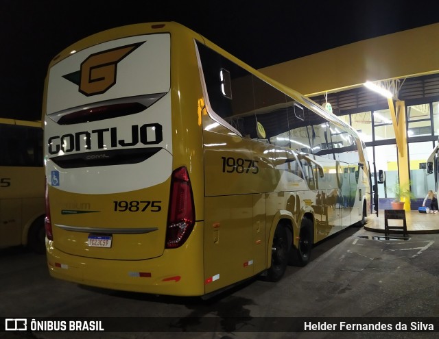 Empresa Gontijo de Transportes 19875 na cidade de Perdões, Minas Gerais, Brasil, por Helder Fernandes da Silva. Número da foto: #12762568.