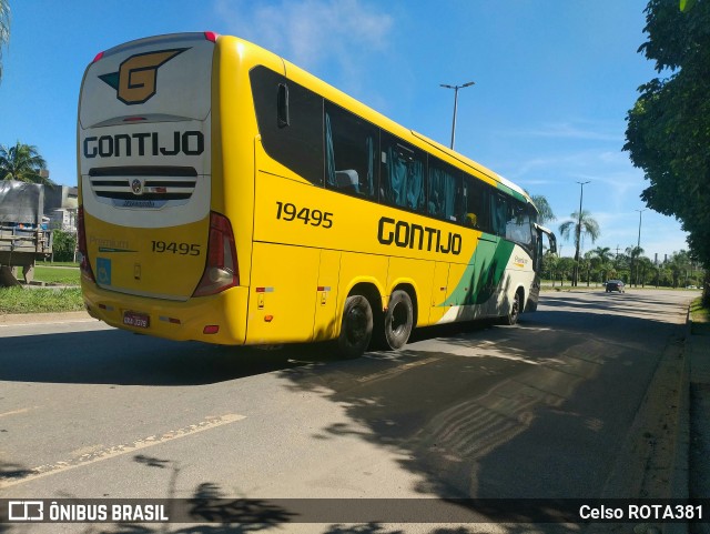 Empresa Gontijo de Transportes 19495 na cidade de Ipatinga, Minas Gerais, Brasil, por Celso ROTA381. Número da foto: #12762188.