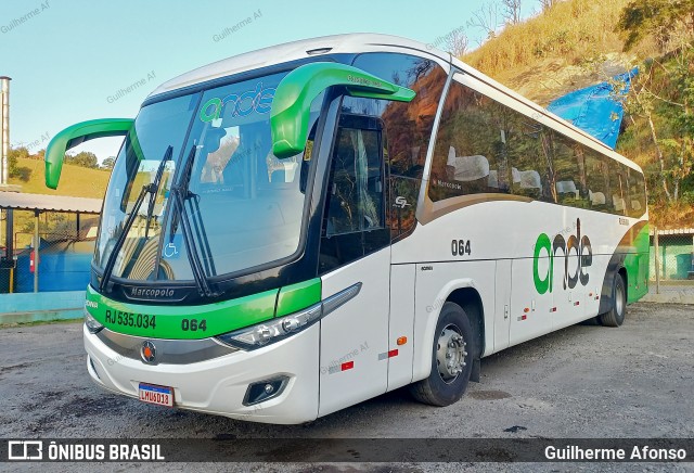 Ande Transporte 064 na cidade de Barra Mansa, Rio de Janeiro, Brasil, por Guilherme Afonso. Número da foto: #12762140.