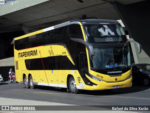 Viação Itapemirim 50196 na cidade de Belo Horizonte, Minas Gerais, Brasil, por Rafael da Silva Xarão. Número da foto: #12762534.