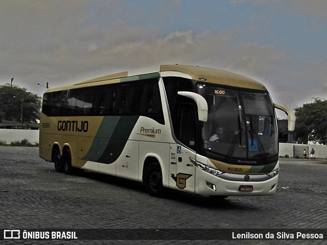 Empresa Gontijo de Transportes 19365 na cidade de Caruaru, Pernambuco, Brasil, por Lenilson da Silva Pessoa. Número da foto: #12763394.