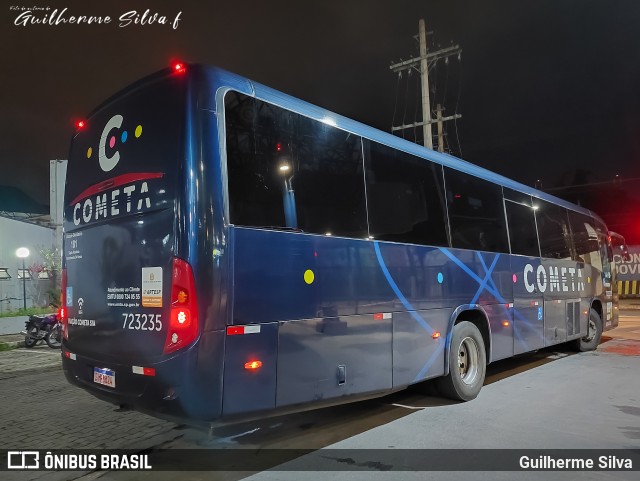 Viação Cometa 723235 na cidade de Santos, São Paulo, Brasil, por Guilherme Silva. Número da foto: #12763010.