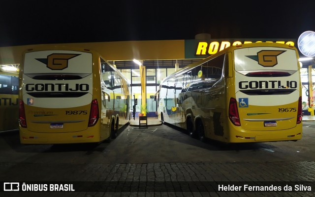 Empresa Gontijo de Transportes 19675 na cidade de Perdões, Minas Gerais, Brasil, por Helder Fernandes da Silva. Número da foto: #12762614.
